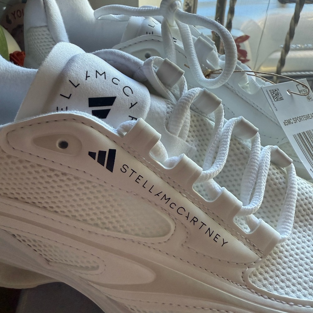 Adidas by Stella McCartney SPW 2000 Sneaker, White 6.5 - Picture 4 of 15